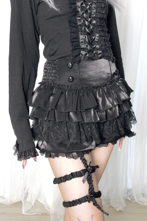 【予約商品】ベルベットレースボトムシャツ＆パンプキンパンツ