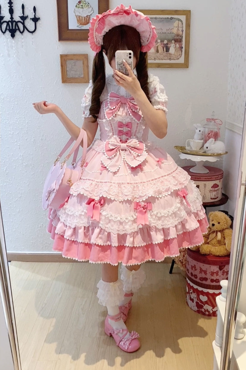Fondant Sugar Cake Lolita Dress