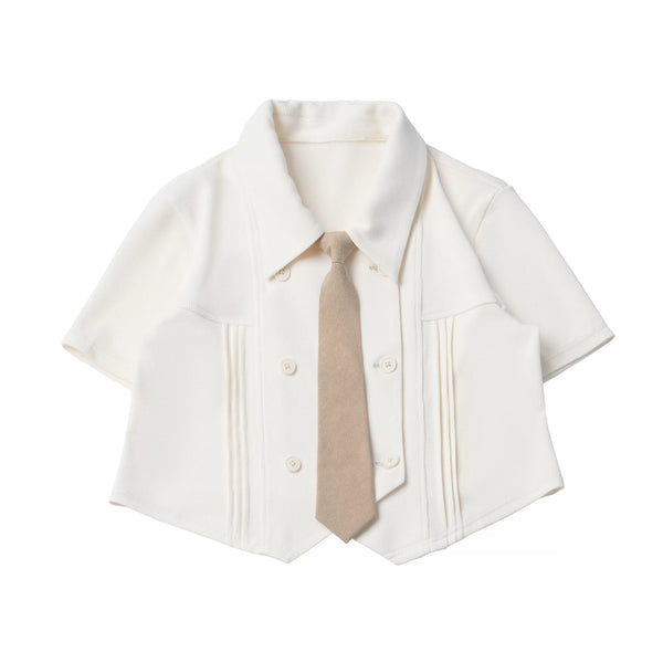 ミルクティー制服セットアップ