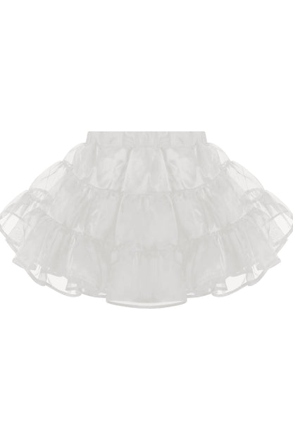 スイートガーリードレス+リボンエプロン+インナースカート