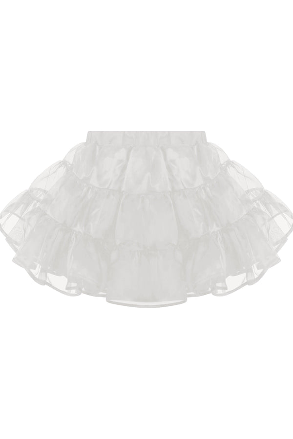 Sweet girly dress + ribbon apron + inner skirt