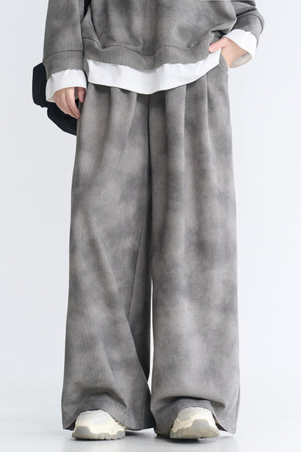 ミュージアムスタイルリラックストップス＋ルーズパンツ