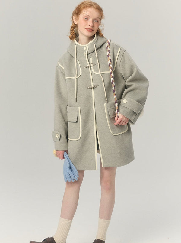 スイートガーリーミドルウールコート