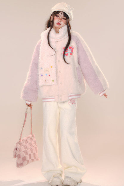 プラスフリースルーズコットンパンツ