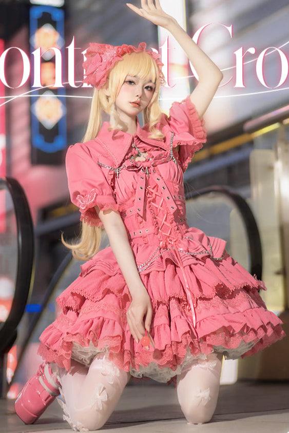 コントラクトクロスJSKゴシックエレガントロリータドレス