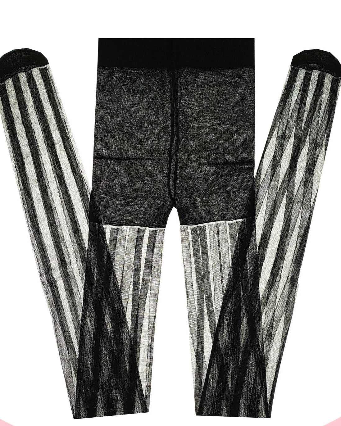 ゴシックバーチカルストライプタイツ