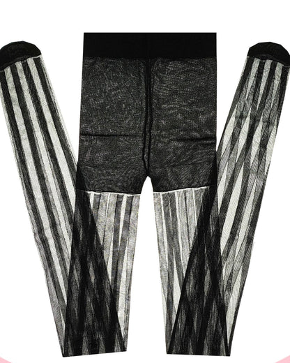ゴシックバーチカルストライプタイツ