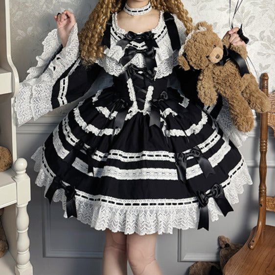 [Deadline for reservation: February 26th] Romantic Lace Doll Ribbon Dress