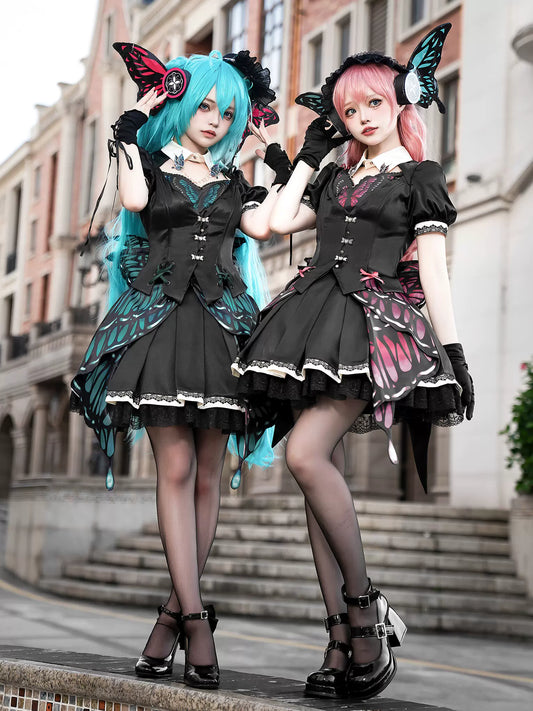 [Deadline for reservation: July 28th] Butterfly Elements Dark Gothic Lolita