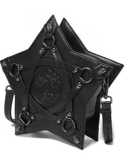 Black Magic Pentagram Gothic Bag