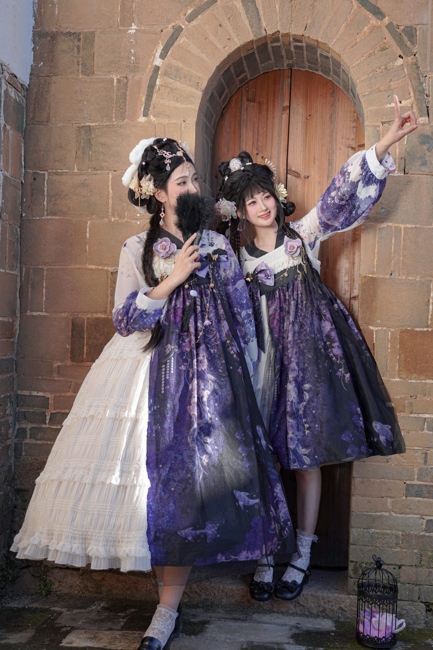 星空の夜魔法ロリータセット