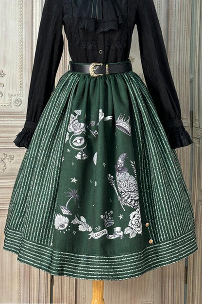 [November 4 reservation deadline] Magic Messenger Daily Elegant College Style Skirt