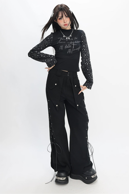 スタリーダークタイダイトップス