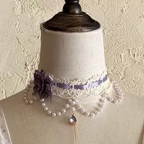 [Pre-order Deadline: April 12] Purple Floral Fairy Princess Tulle Dress + Accessories