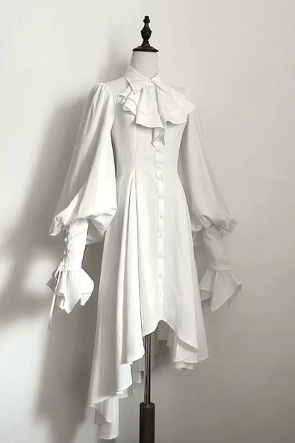 【2月26日予約締切】ゴシックプリンスロリータロングシャツワンピース