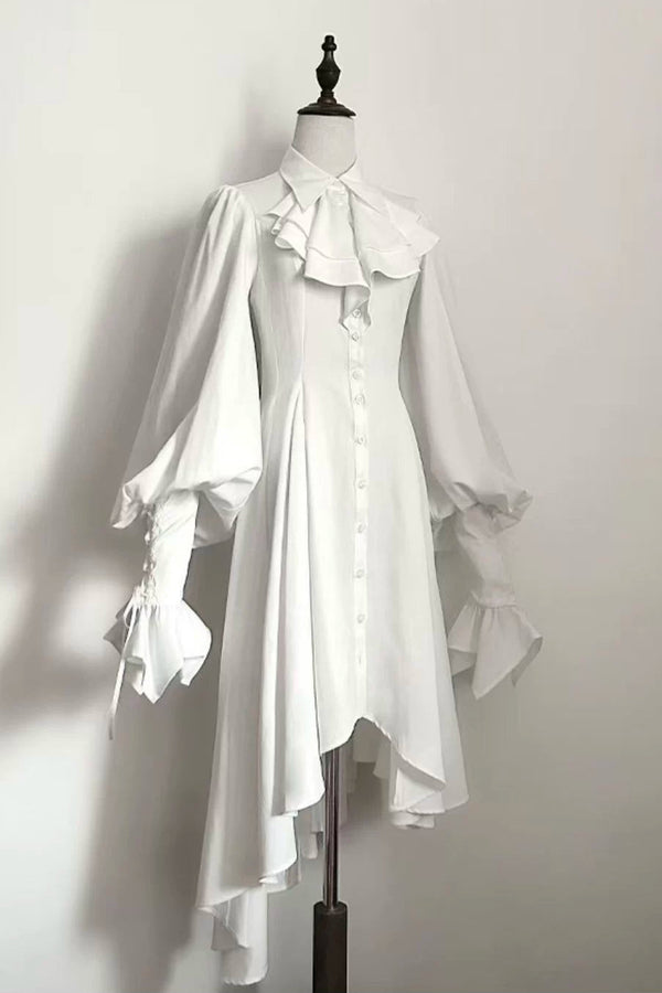 【2月26日予約締切】ゴシックプリンスロリータロングシャツワンピース