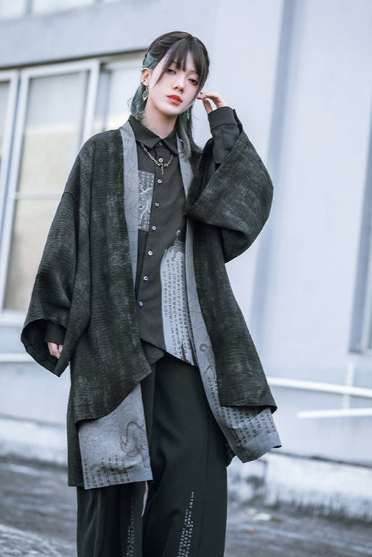 Elegant China Long Cardigan