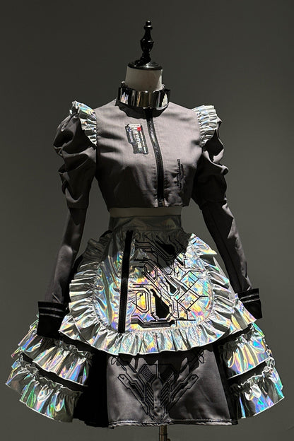 [Deadline for reservation: February 23rd] Mechanical Cyberpunk Future Technology Maid Dress