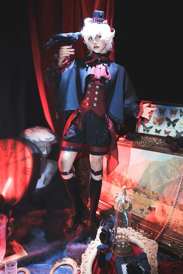 [September 15 Reservation Deadline] Nightmare Black Red Gothic Tsu Ins Prince Suit