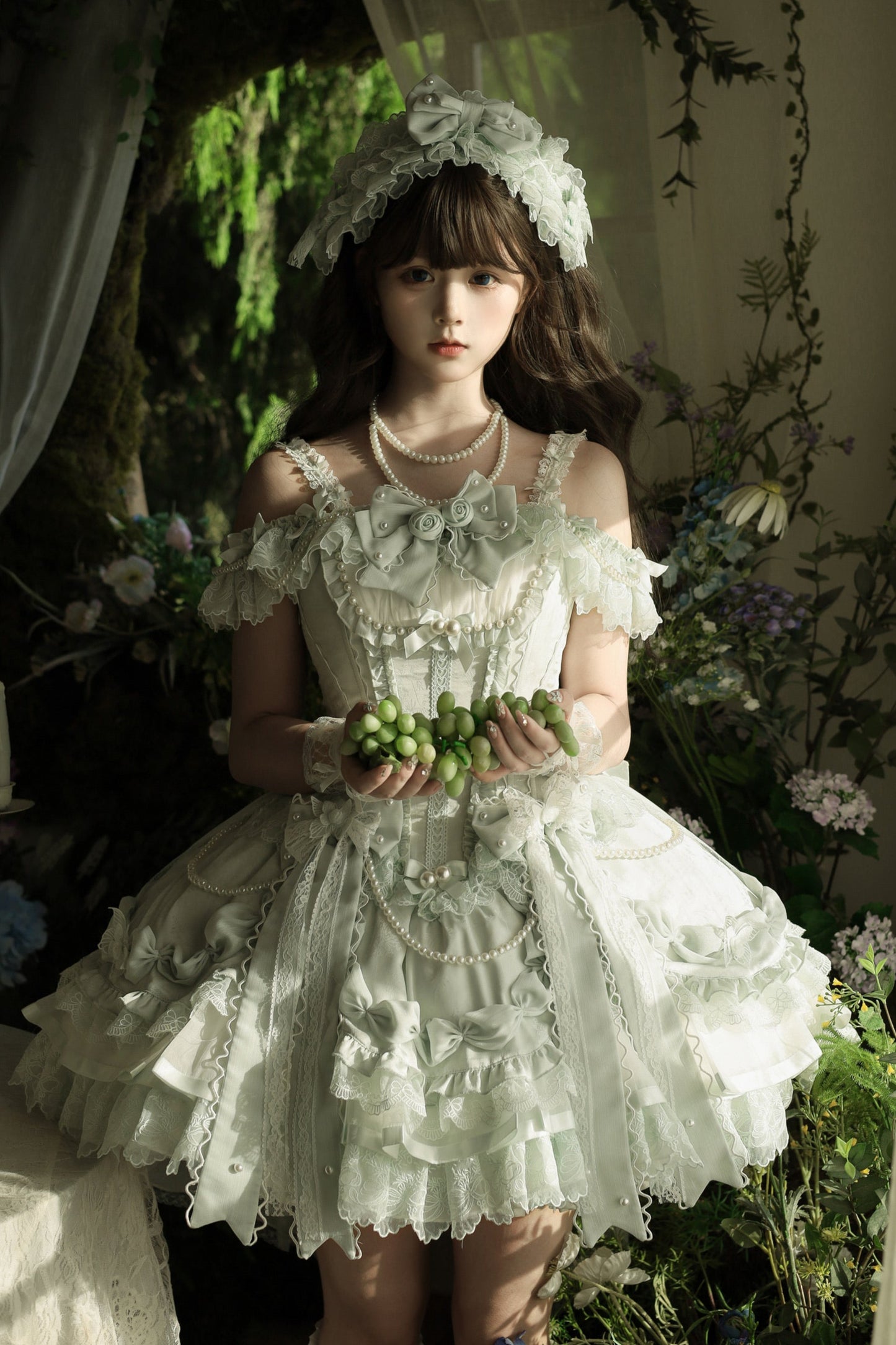 [Order Deadline: October 3] Pearl Rose Ballet Style Pure Elegant Dress