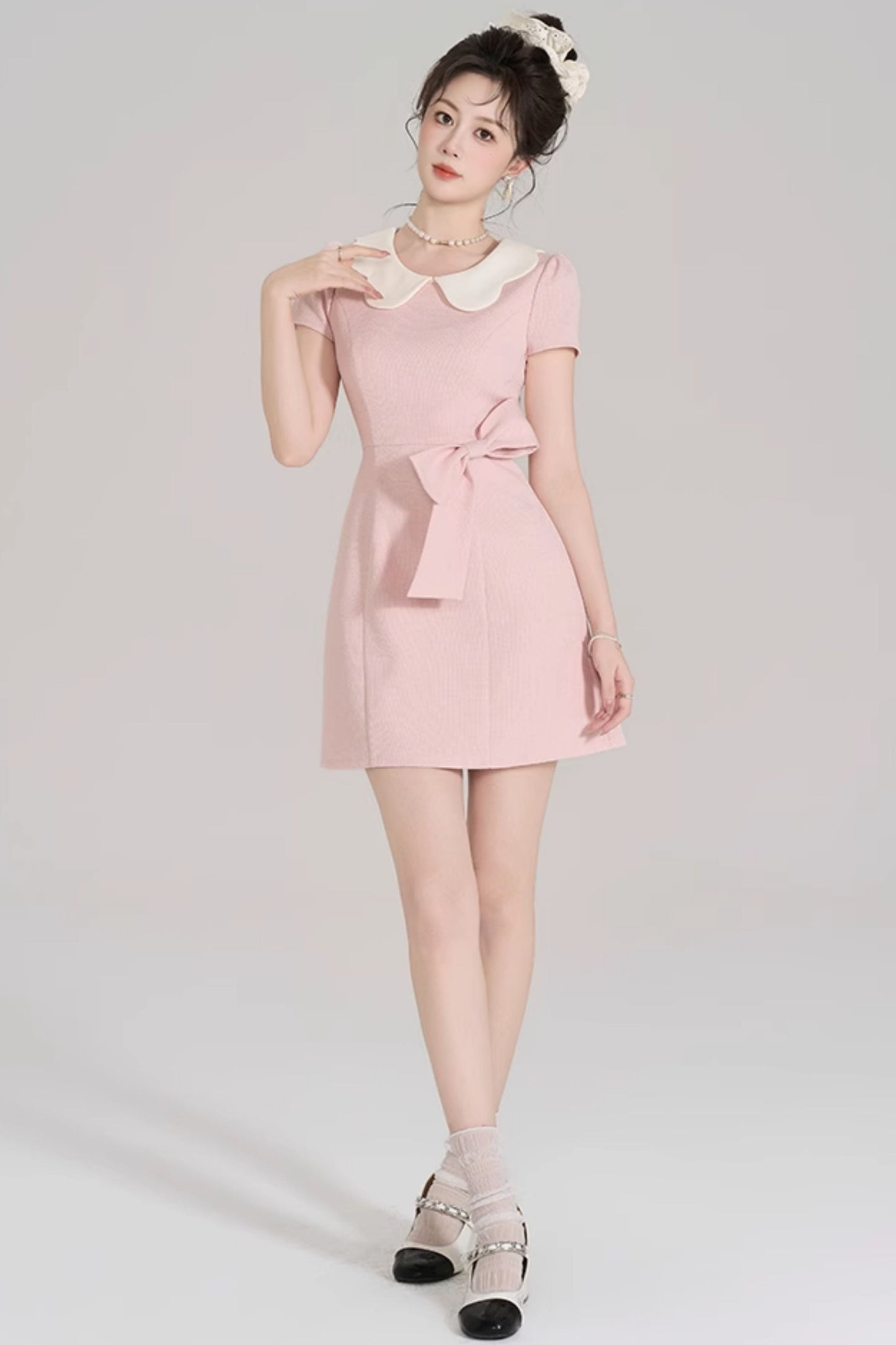 ドールカラースイートフリルリボンドレス