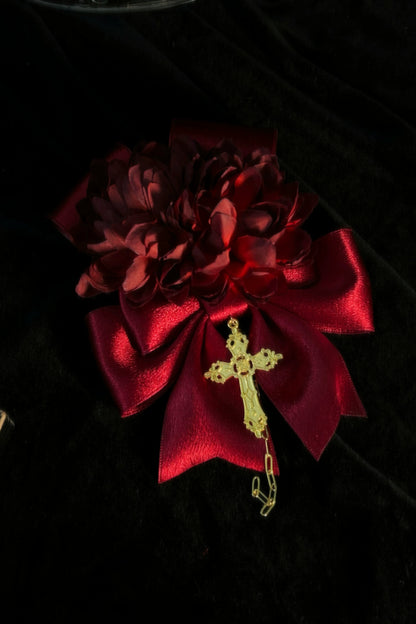 【予約商品】ゴシックロリータハット+ネックレス+ブローチ