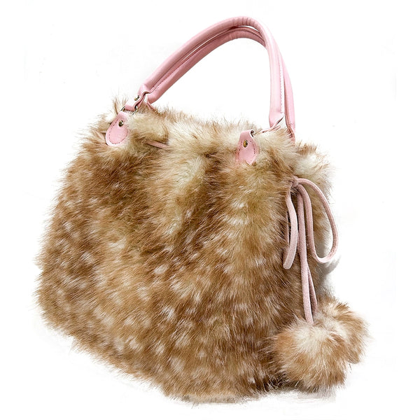 Deer Fur Tote Bag