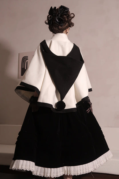 【予約商品】ローズクワイアケープコート＋フーディーリボン