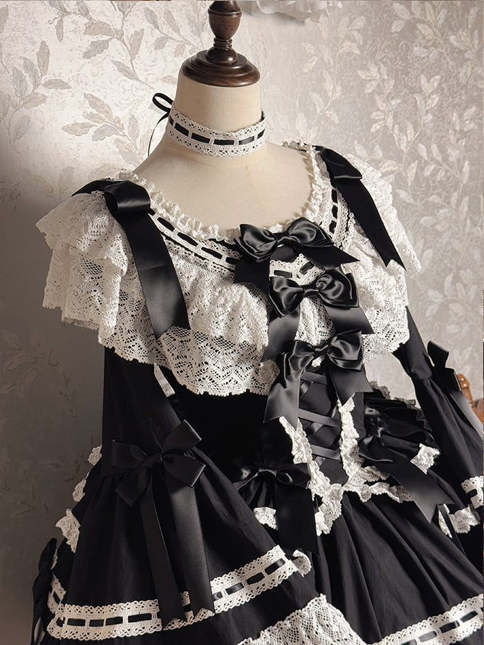 [Deadline for reservation: February 26th] Romantic Lace Doll Ribbon Dress