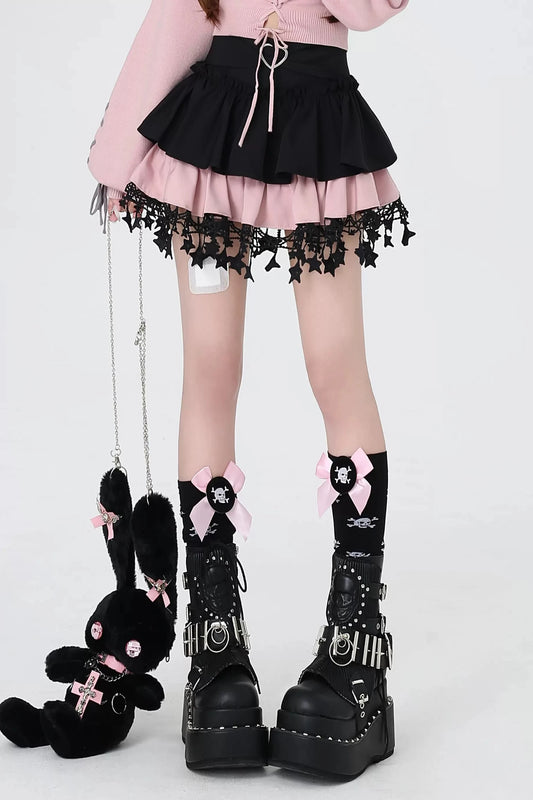 ハイウエストバレエチュチュスカート