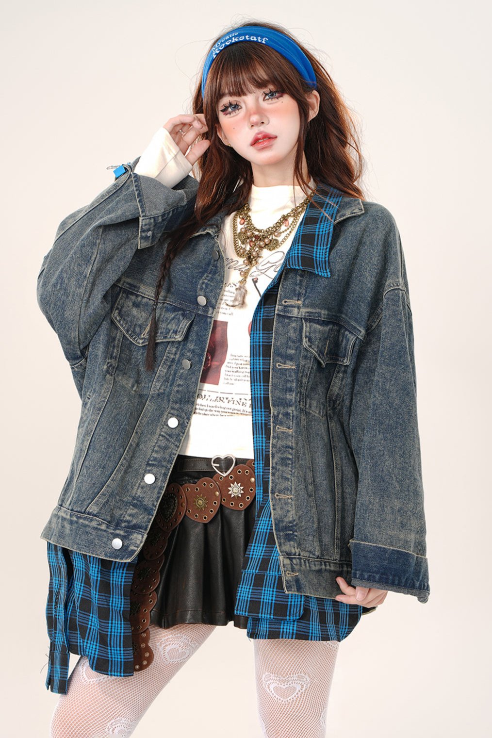 Milk Blurez Fit Denim Jacket