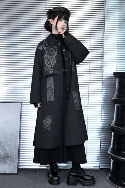 China Mode Long Trench Coat