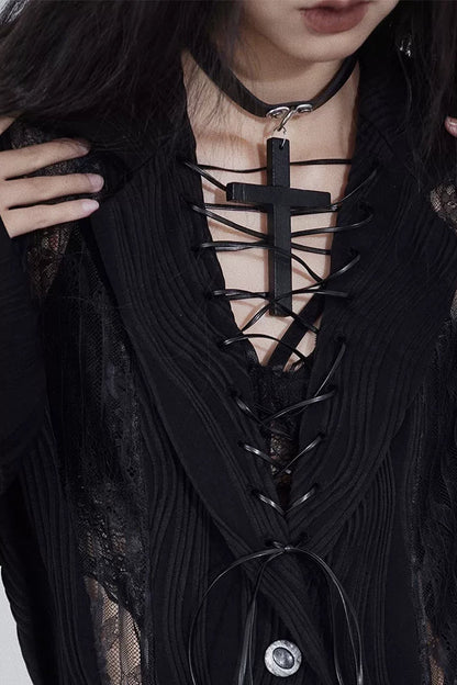 パンククロスネックレス