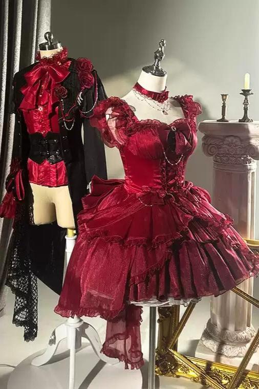 [October 6 Reservation Deadline] Forest Rose Original Design Lolita Dress + Pirate Prince Suit + Accessories