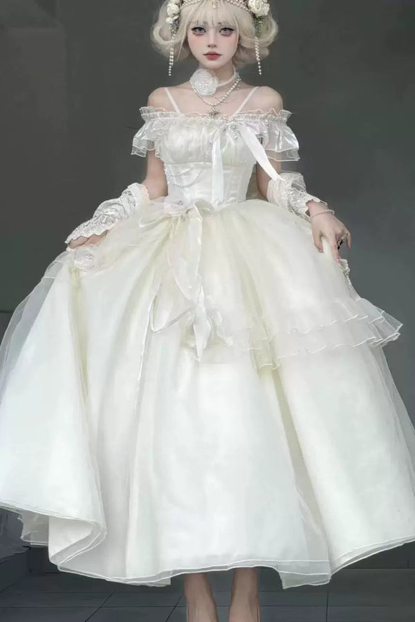 Apricot Sunset Lolita Princess Dress