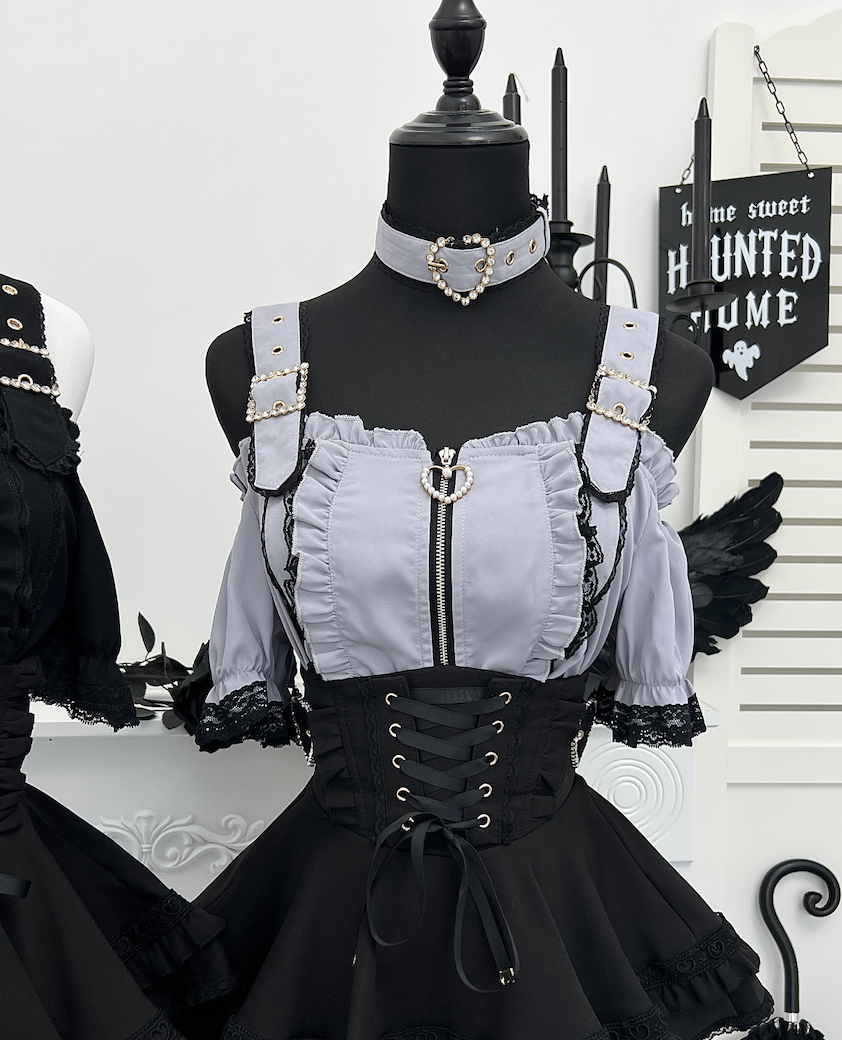 Subculture Heartbeat Top + Flared Skirt