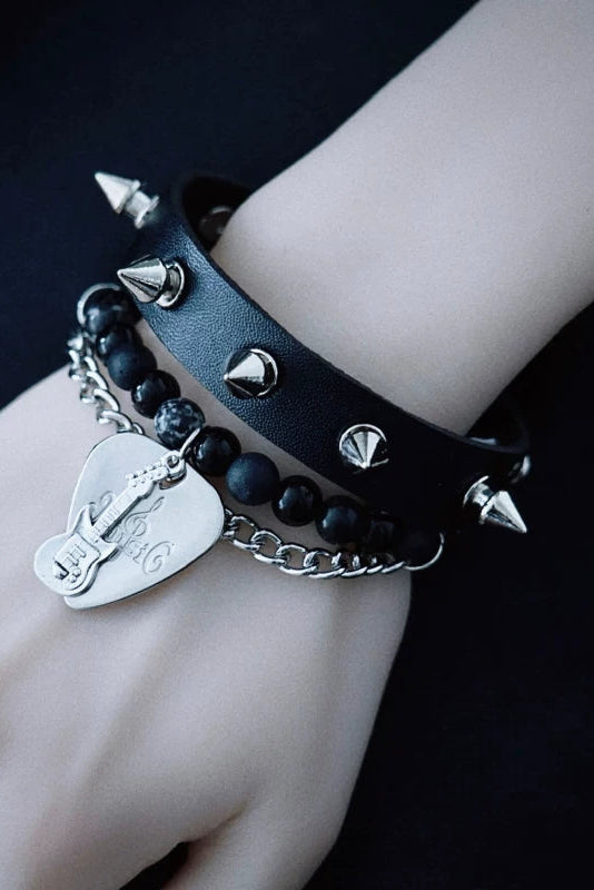 ギターペンダントブレスレット