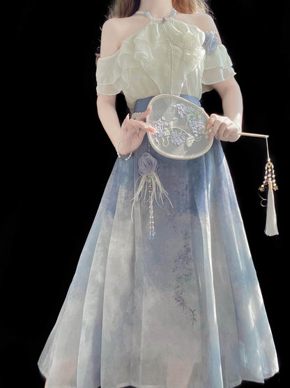 インプルーブドハンフーホースフェイススカートセット