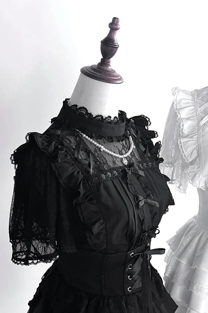 Mine lace top + cake skirt