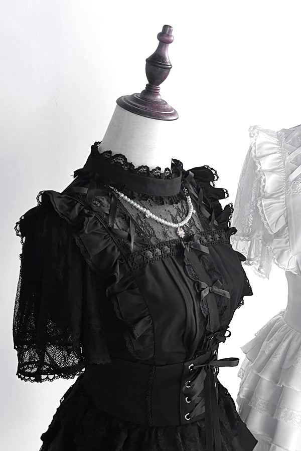 Mine lace top + cake skirt