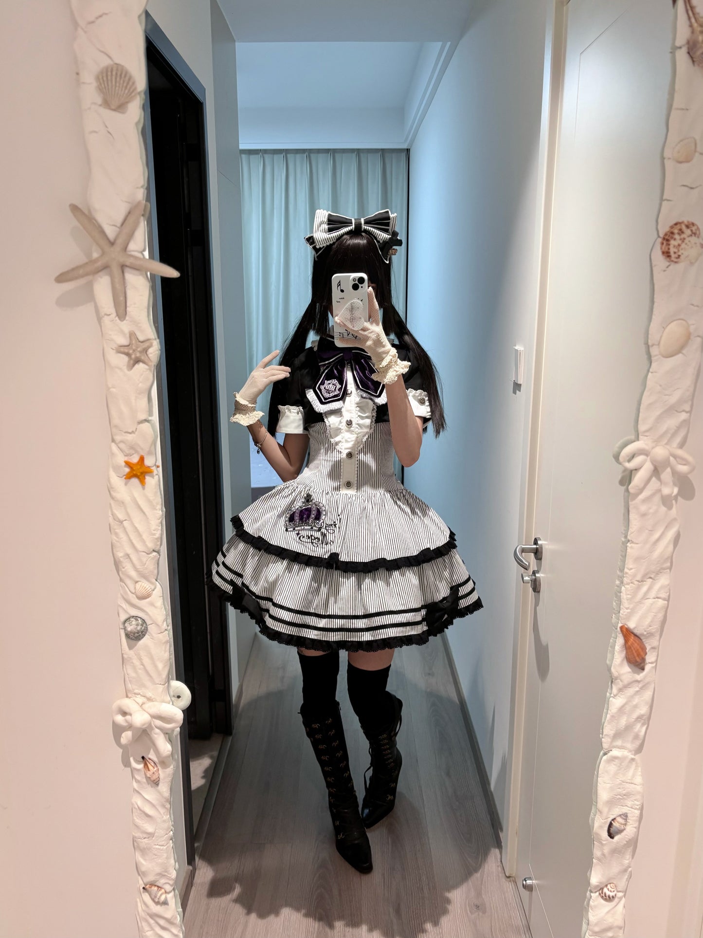 [Pre-order Deadline: March 31] Magical Academy Elegant Crown Embroidery Dress Type A/B