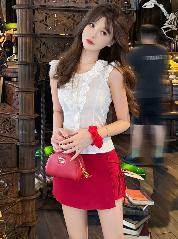 Cotton Soft Cotton Lace Tops