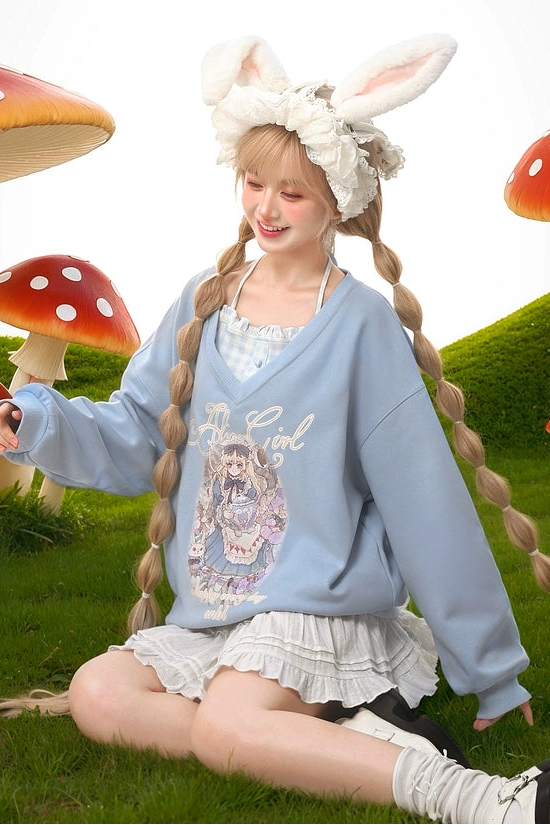 フェアリーテイルフリースラインドトップス