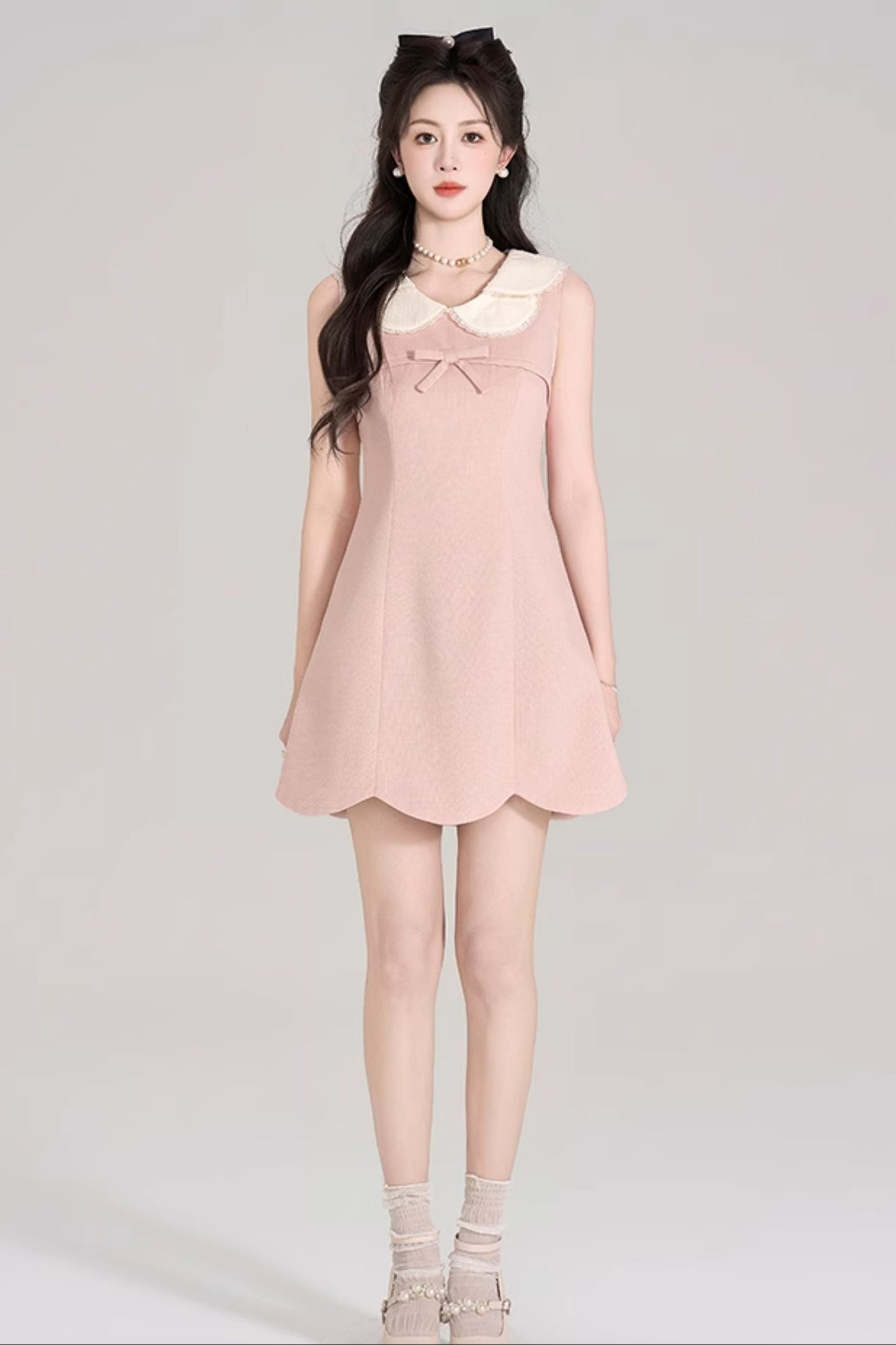 French Style Doll Collar Dress