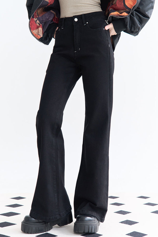 マイクロフレアスリムジーンズ