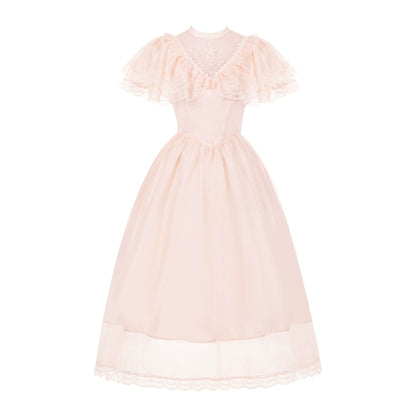 ツインエドワードカラーロリータドレス