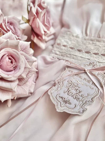 [Vorbestellfrist 22. Juni] Accessoires der Serie mit floraler Stickerei (nur für Käuferinnen des Kleides)