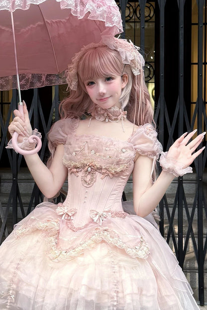 【5月13日预订截止】粉色芭蕾洛丽塔系列配饰