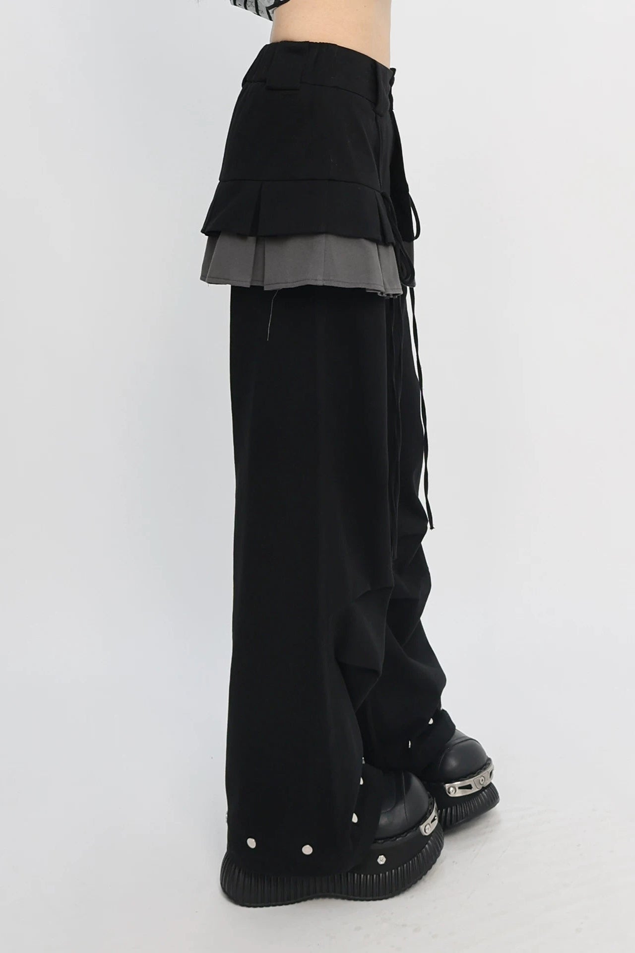 Y2K Black Sugar Cargo Pants