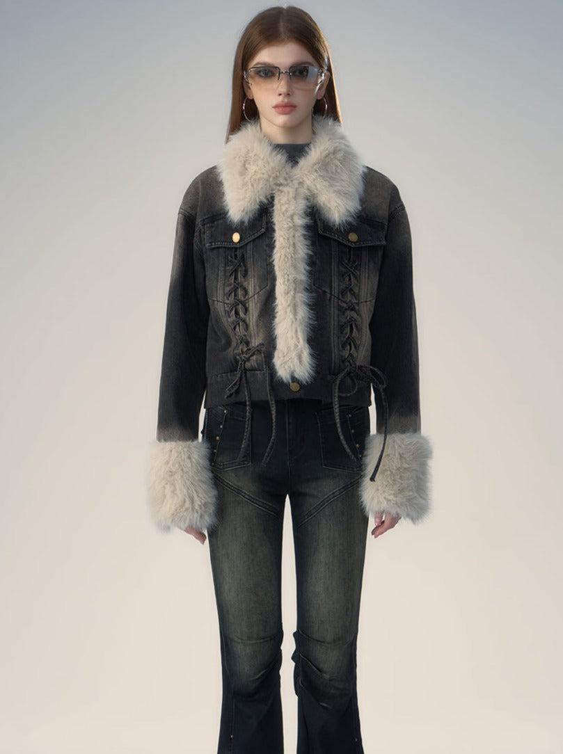 American Retro Fur Osh Fur Jacket